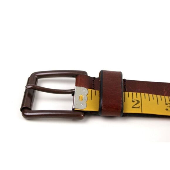 DOCKERS BROWN GENUINE LEATHER 1 3/8"Wd CASUAL DRESS MEN'S BELT Sz 38/95 (G69 - Picture 11 of 14